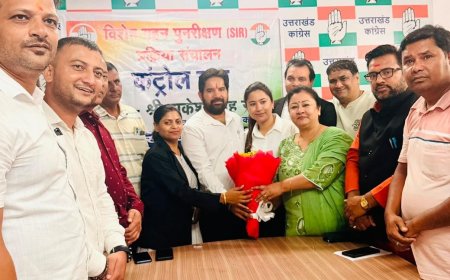 उत्तराखंड कांग्रेस द्वारा एसआईआर प्रक्रिया की निगरानी के लिए कंट्रोल रूम का शुभारंभ, सभी जिलों के लिए समितियों की सूची जारी