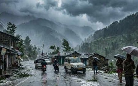 बागेश्वर में 11 सड़कों का अभी भी बंद होना, कपकोट में मकान गिरने की घटना