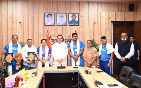 लासगो कॉमनवेल्थ गेम्स 2026: सीएम धामी ने उत्तराखंड के खिलाड़ियों और कोचों को किया सम्मानित - वैश्विक मंच की प्राथमिकता