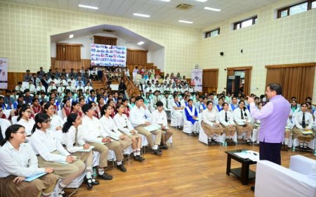 देहरादून: छात्र-छात्राओं के सुझावों को सरकारी नीतियों में शामिल करने की पहल - सीएम पुष्कर सिंह धामी