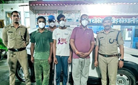 लालकुआं पुलिस का बड़ा एक्शन: चार आरोपी गिरफ्तार, बंधक बनाने वाली कार बरामद