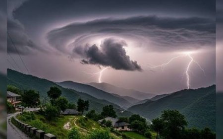 उत्तराखंड: बादलों ने ढका पर्वतीय आकाश, बारिश का अलर्ट जारी!