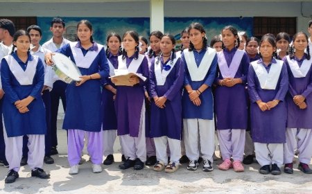 सालम क्रांति दिवस: 1942 के वीर संग्रामी को राइंका ढेला में श्रद्धांजलि