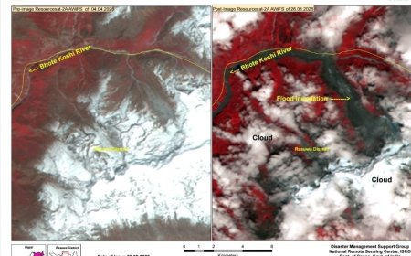 नेपाल में ग्लेशियर का दो-तिहाई हिस्सा ढहा, 5,200 मीटर से 1,200 मीटर नीचे का मलबा खतरनाक प्रभाव छोड़ रहा है