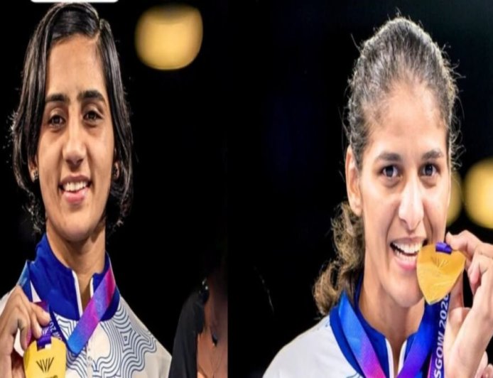 कॉमनवेल्थ गेम्स 2026: जैस्मिन लंबोरिया और प्रीति पवार ने गोल्ड जीतकर भारत का नाम रोशन किया