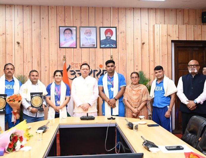लासगो कॉमनवेल्थ गेम्स 2026: सीएम धामी ने उत्तराखंड के खिलाड़ियों और कोचों को किया सम्मानित - वैश्विक मंच की प्राथमिकता