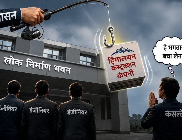 नंदा की चौकी पुल प्रकरण: हिमालयन कंस्ट्रक्शन पर गिरी गाज, ठेकेदार निलंबित