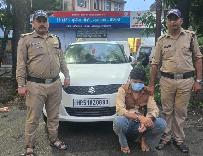 पटेलनगर में दिनदहाड़े फायरिंग: एसजीआरआर यूनिवर्सिटी के छात्र रोहित की गिरफ्तारी