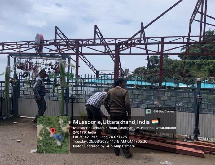 बिना स्वीकृत मानचित्र पर निर्माण की सख्त कार्रवाई, एमडीडीए ने दो प्लेटफार्म किए सील