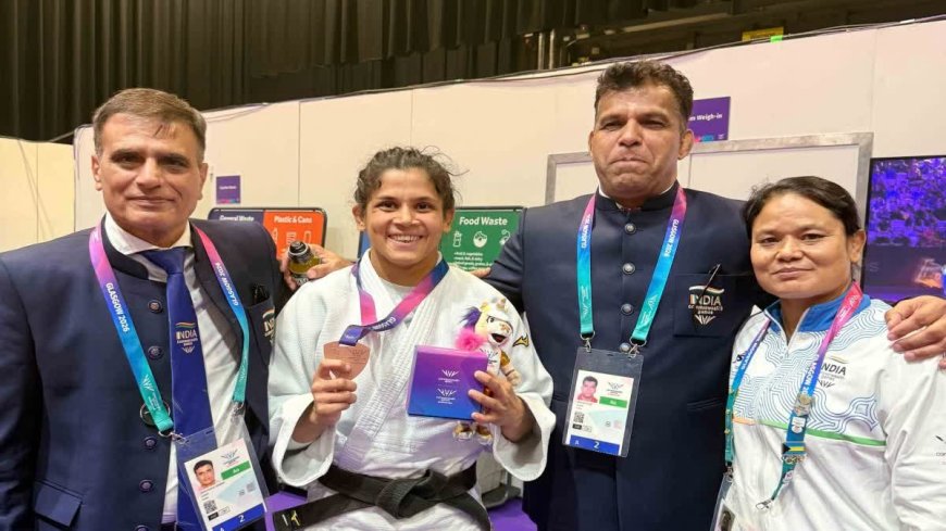 उत्तराखंड की उन्नति शर्मा का बेहतरीन प्रदर्शन, जूडो में कांस्य पदक जीता