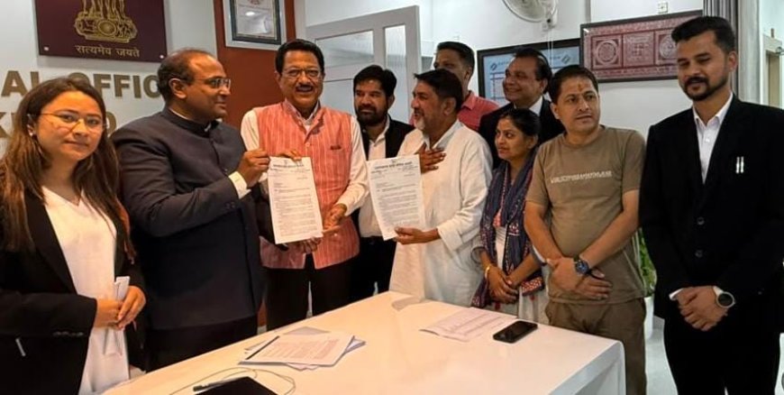 कांग्रेस का मुख्य निर्वाचन अधिकारी से फॉर्म-7 पर ज्ञापन: सच्चाई की रक्षा आवश्यक