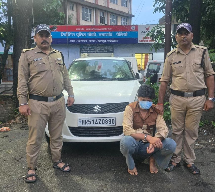 पटेलनगर में दिनदहाड़े फायरिंग: एसजीआरआर यूनिवर्सिटी के छात्र रोहित की गिरफ्तारी