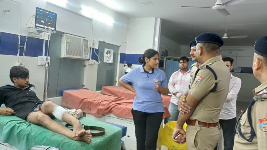 ढंडेरा शराब कैंटीन संचालक हत्या मामले में पुलिस की बड़ी कार्रवाई, मुठभेड़ में बदमाश गिरफ्तार