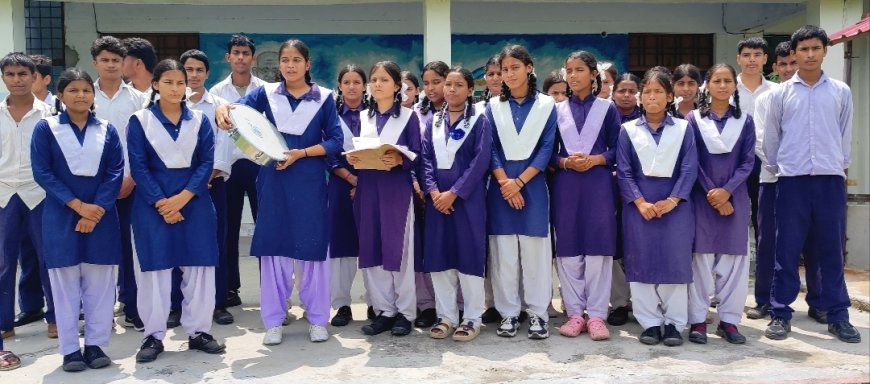 सालम क्रांति दिवस: 1942 के वीर संग्रामी को राइंका ढेला में श्रद्धांजलि