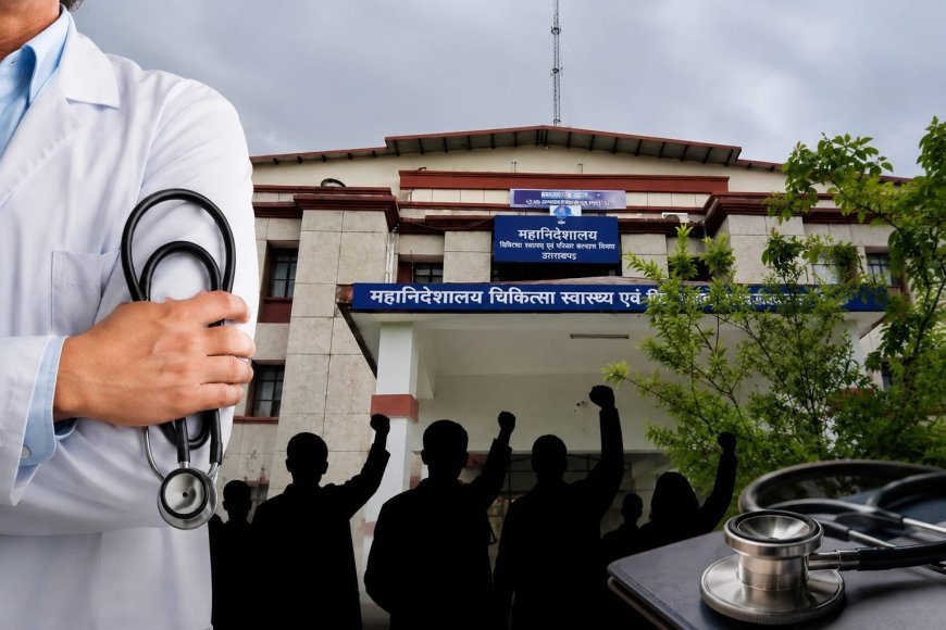 उत्तराखंड के चिकित्सकों का 15 दिन का अल्टीमेटम, 11 मांगों पर जताई गहरी चिंता