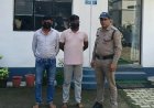 जमीन के कूटरचित दस्तावेज तैयार कर कब्जे का आरोप, दो गिरफ्तार