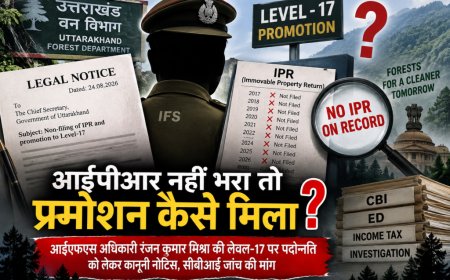 सालों नहीं भरा संपत्ति का ब्यौरा, चार्जशीट की जगह मिला वन विभाग का सर्वोच्च पद!