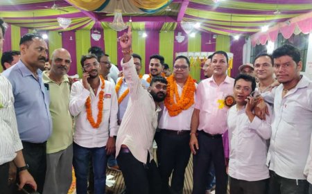 Haldwani-:मिनिस्ट्रियल ऑफिसर्स एसोसिएशन के चुनाव में छत्रपति पांडे अध्यक्ष निर्वाचित ।।