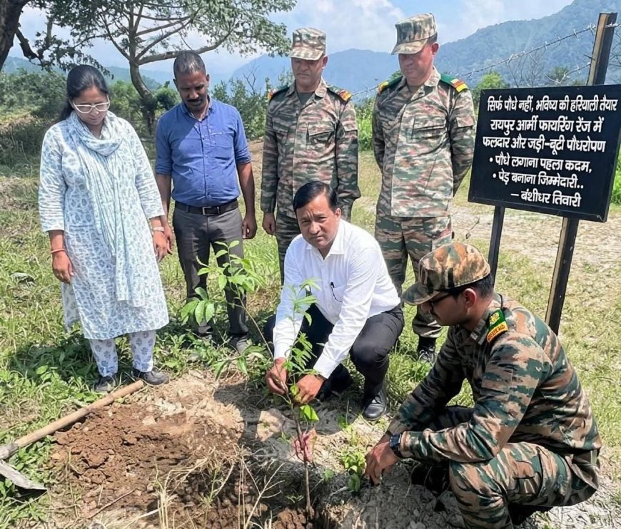 सिर्फ पौधे नहीं, भविष्य की हरियाली तैयार कर रहा एमडीडीए, पौधे लगाना पहला कदम,पेड़ बनाना जिम्मेदारी..बंशीधर तिवारी
