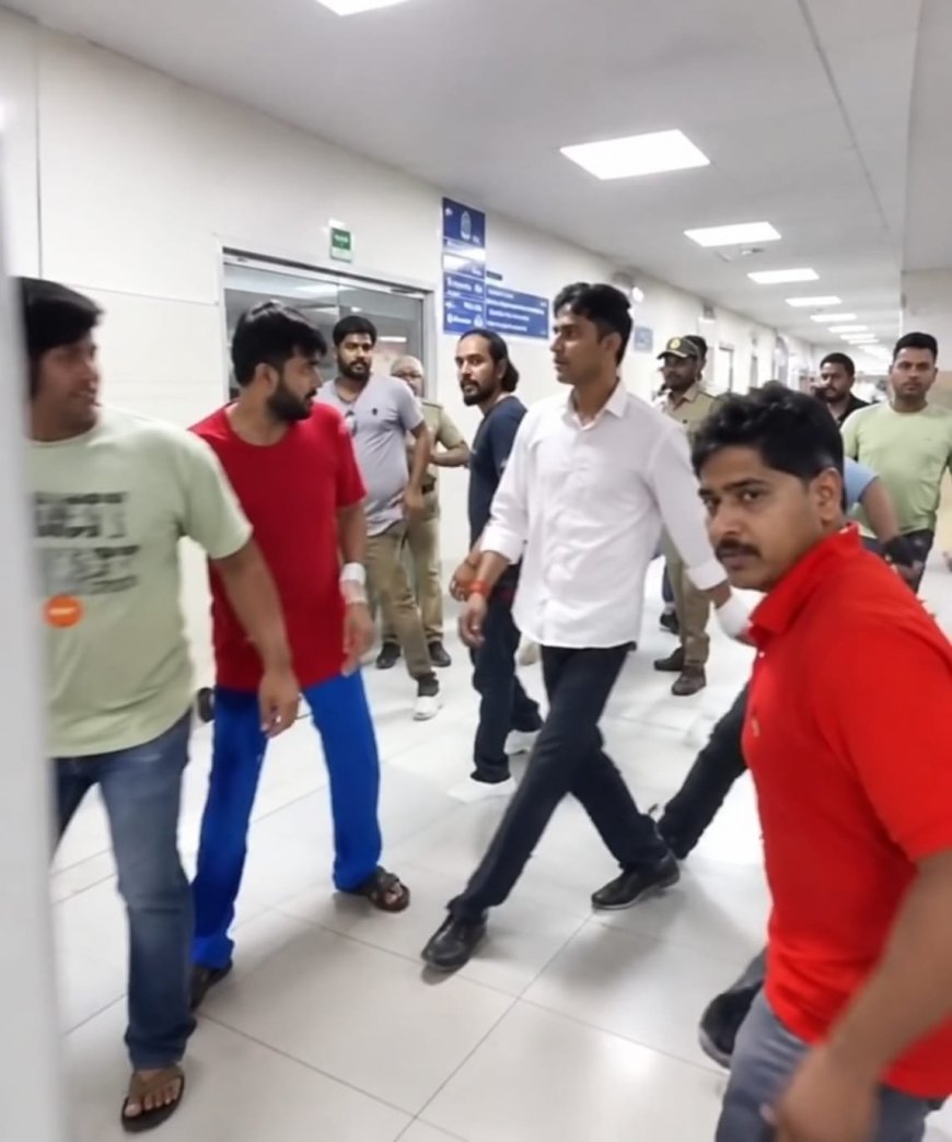 राजधानी के कोरोनेशन अस्पताल में चले जूते-चप्पल, व्हीलचेयर पटकी, मेडिकल कराने पहुंचे दो पक्ष भिड़े