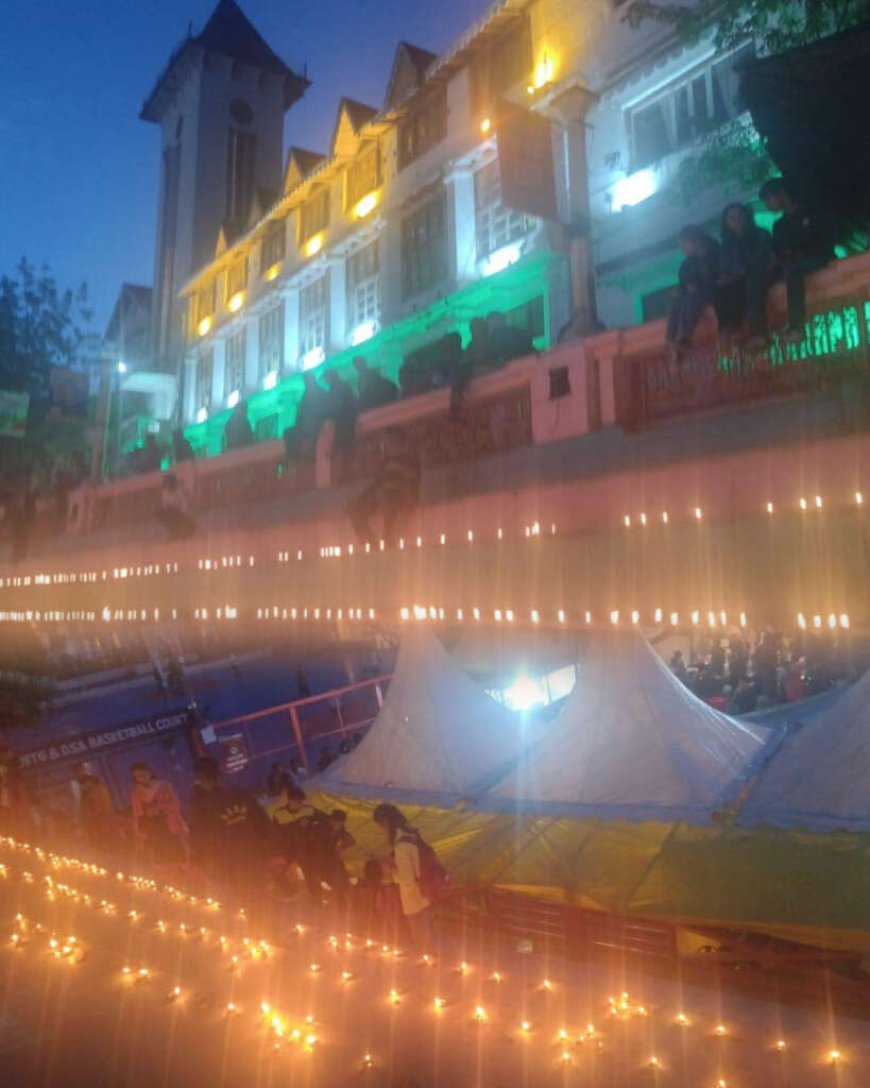 आशीर्वाद का दीया’ से रोशन हुआ नैनीताल, जनपद में जले 2.51 लाख दीपक ।