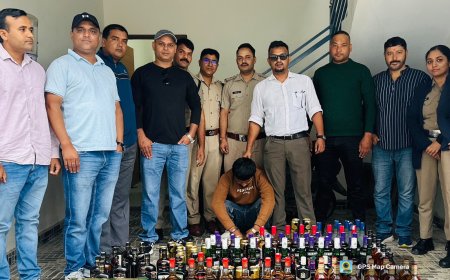 देहरादून में लॉ स्टूडेंट का शराब सप्लाई नेटवर्क, 95 बोतलें बरामद