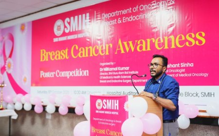 स्तन कैंसर की समय पर पहचान से मिल सकती है जीवनदान - SMIH में जागरूकता कार्यक्रम