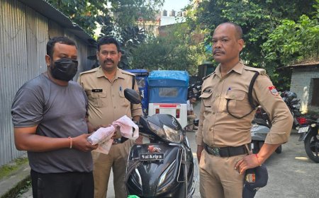 हल्द्वानी पुलिस का बड़ा कारनामा: स्कूटी से अवैध अंग्रेजी शराब तस्कर गिरफ्तार, 96 पव्वे बरामद