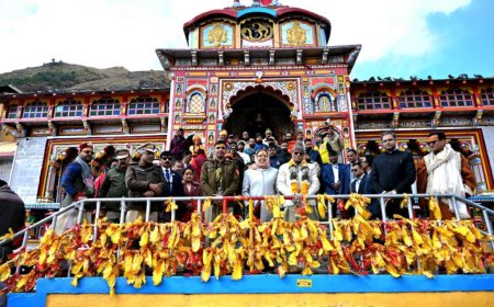 चमोली राज्यपाल ने आज किए  बदरी विशाल के दर्शन।।
