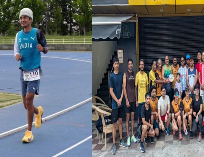 हल्द्वानी में सुगौरव गोस्वामी का शानदार स्वागत, स्पार्टाथलॉन में 246 KM की दौड़ में बनाया कीर्तिमान