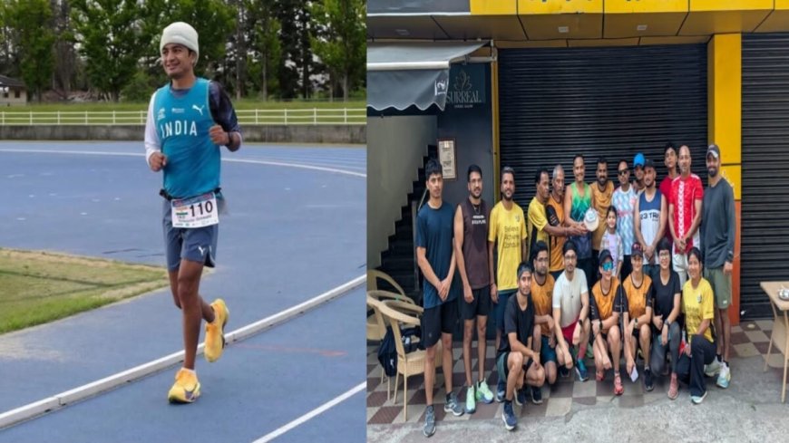 हल्द्वानी में सुगौरव गोस्वामी का शानदार स्वागत, स्पार्टाथलॉन में 246 KM की दौड़ में बनाया कीर्तिमान
