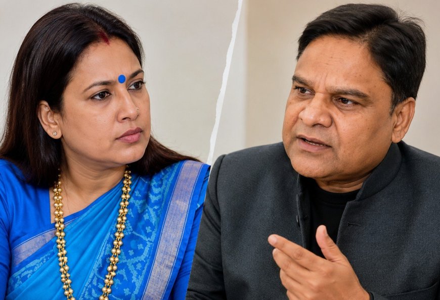 रेखा आर्य के आरोपों पर पति गिरधारी लाल साहू का पलटवार, बोले- सड़क से उठाकर मंत्री बनाया