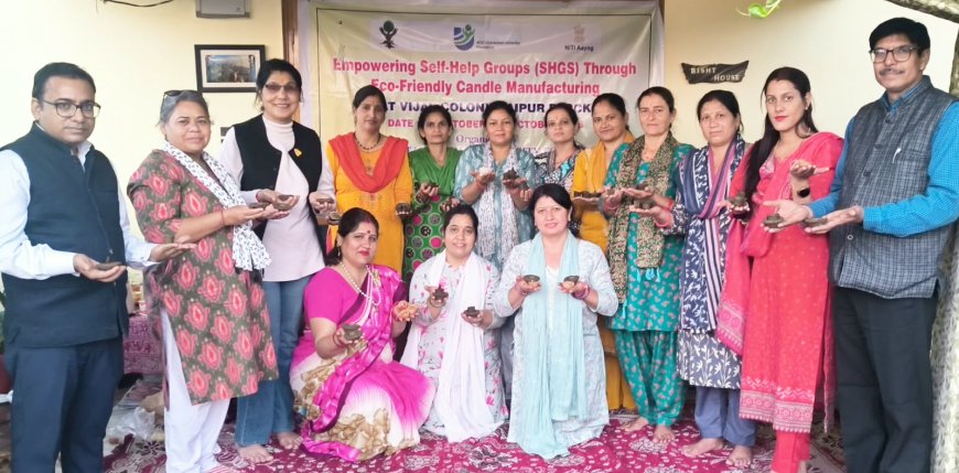 ग्रासरूट अवेयरनेस एंड टेक्निकल इंस्टीट्यूट फॉर सोसायटी, देहरादून द्वारा  स्वयं सहायता समूहों की महिलाओं को रोजगार एवं कौशल विकास से जोड़ने को  प्रशिक्षण कार्यक्रम सम्पन्न